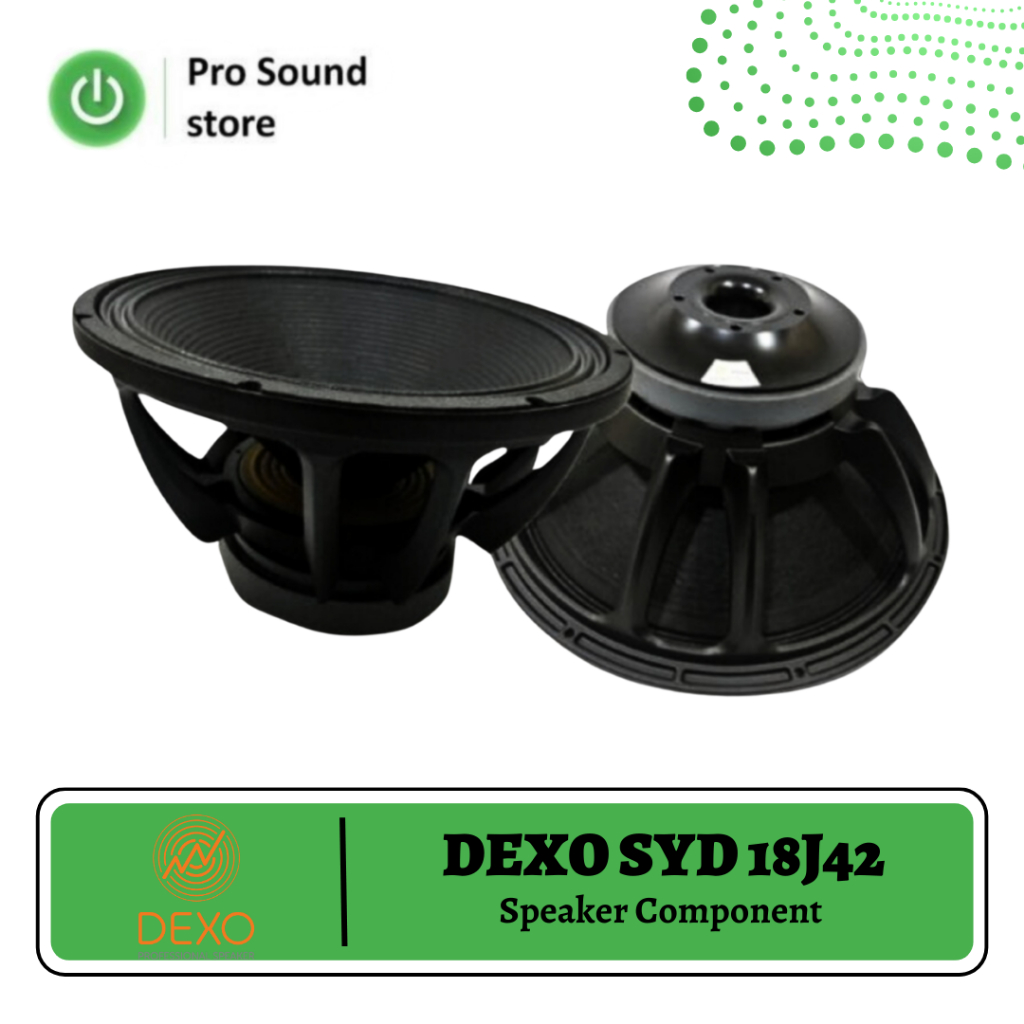 Speaker DEXO SYD 18J42 18 Inch / Speaker DEXO SYD 18J42 18 IN / Speaker Component