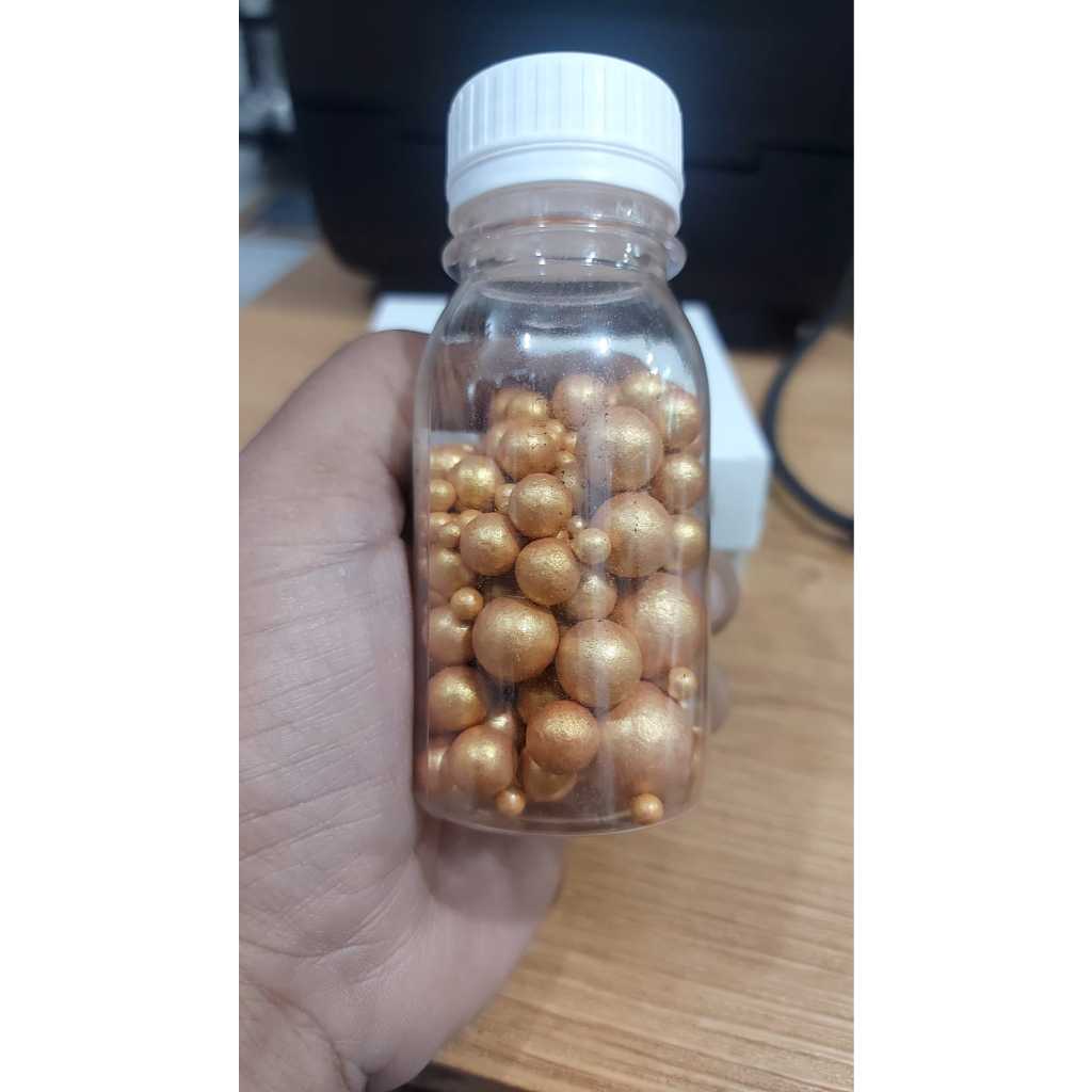 

SPRINKLE KUE MIX SIZE ROSE GOLD POLISHED 50GR / MUTIARA ROSE GOLD