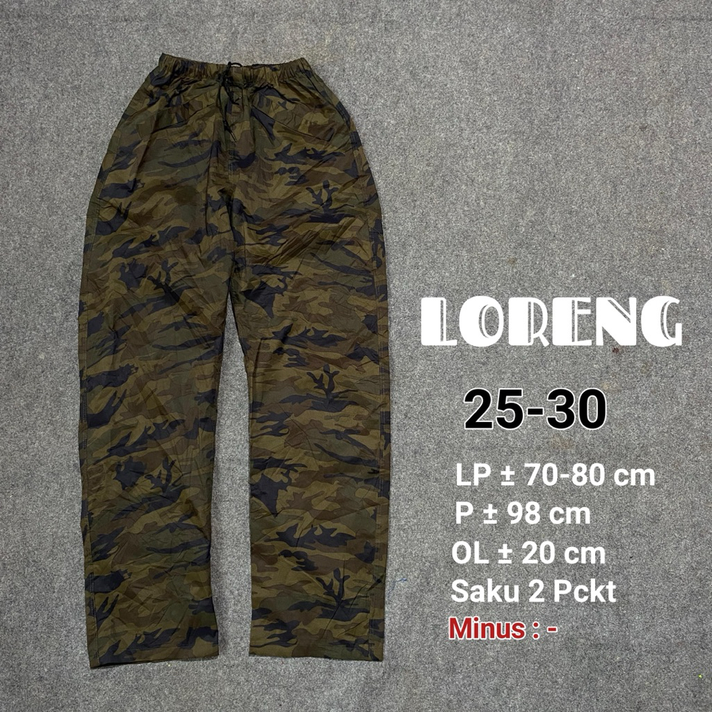 LORENG CELANA OUTDOOR WATERPROOF