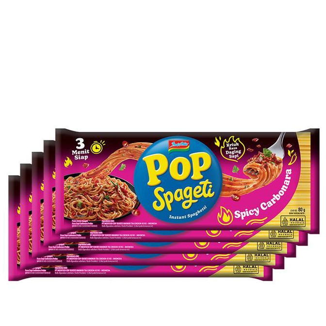 

Pop Spageti Spicy Carbonara dan Spicy Bolognese 84 Gr