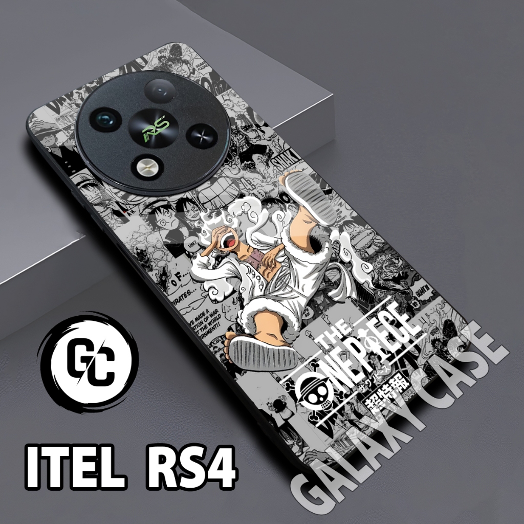 Softcase glossy ITEL RS4/Case ITEL RS4 Anime/case ITEL RS4 glitter/casing ITEL RS4/case HP ITEL RS4