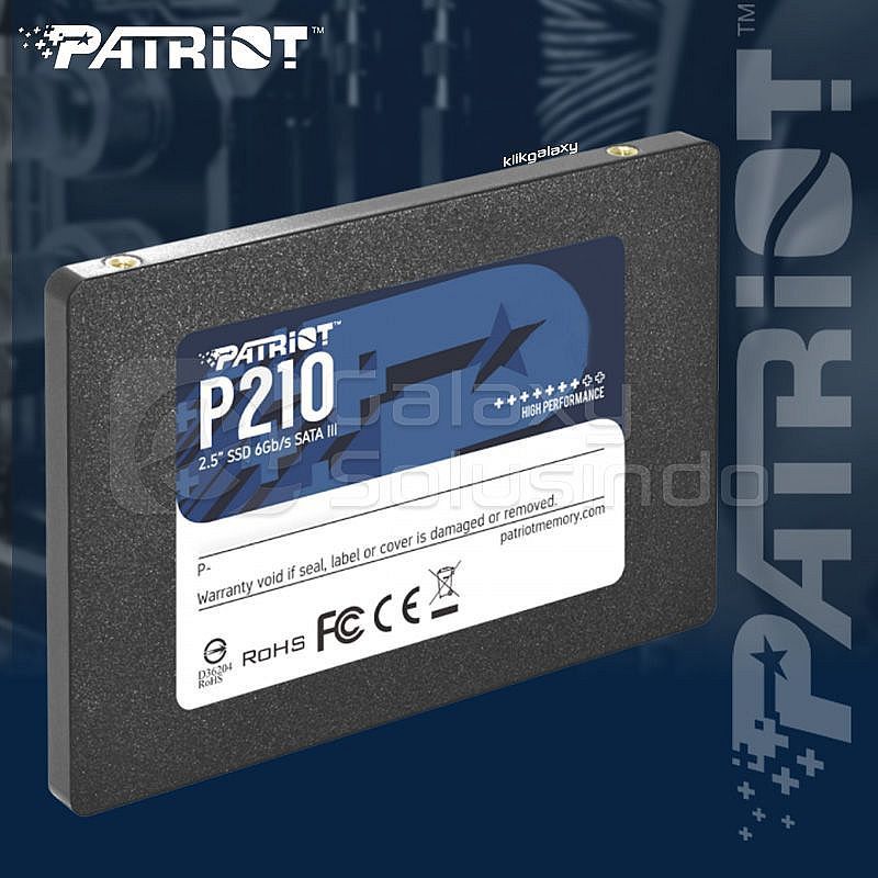 Patriot P210 512GB SSD External Storage - 256GB / 512GB - P210S256G25 / P210S512G25