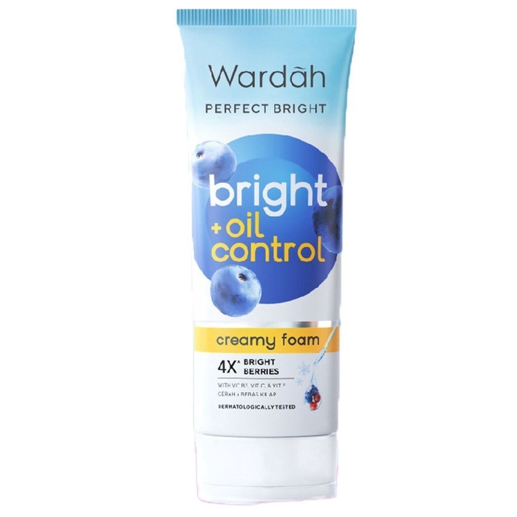 SABUN MUKA WARDAH PERFECT BRIGHT CREAMY BRIGHTENING+OIL CONTROL