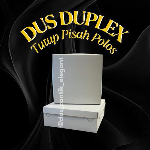 

Dus Duplex Tutup Pisah Polos