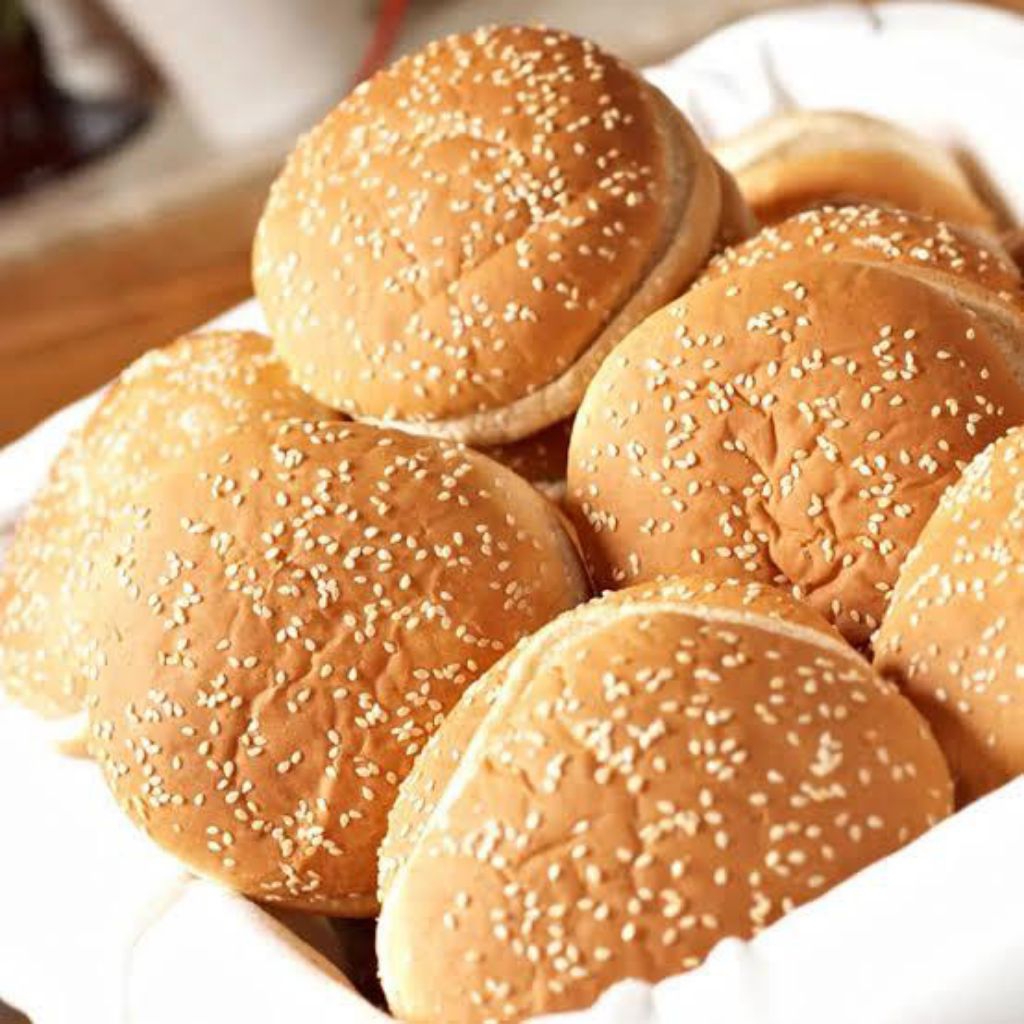 

Roti Burger Bertabur Wijen