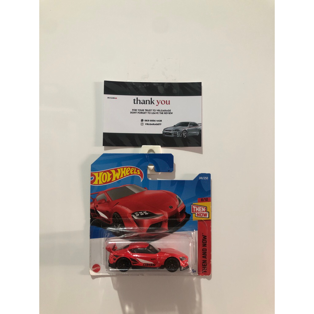 hotwheels toyota supra mk5 merah sc