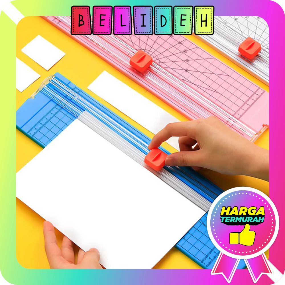 

☛BELIDEH☚ Paper Cutter A4 Alat Pemotong Potong Kertas Alat Potong Kertas Paper Trimmer Kertas R1252
