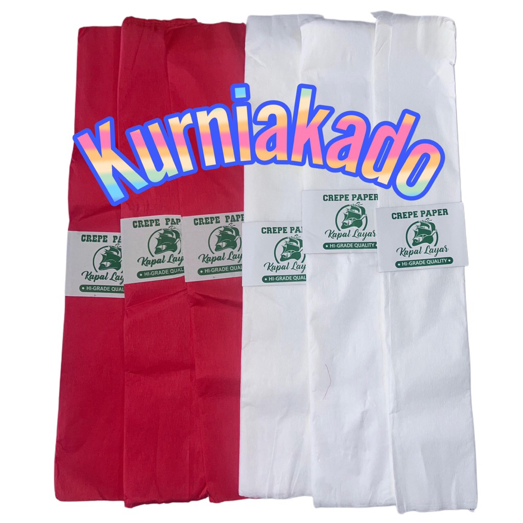 

Kertas Krep Lembaran / Kertas Krep Warna Kurniakado