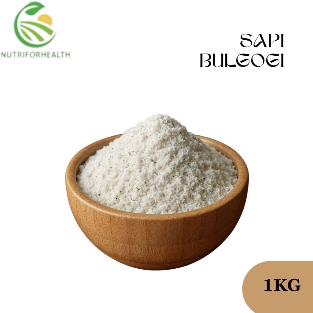 

Bumbu Tabur Sapi Bulgogi 1KG Rasa Daging Manis Gurih Khas Korea untuk Popcorn, Makaroni, Snack, Kentang