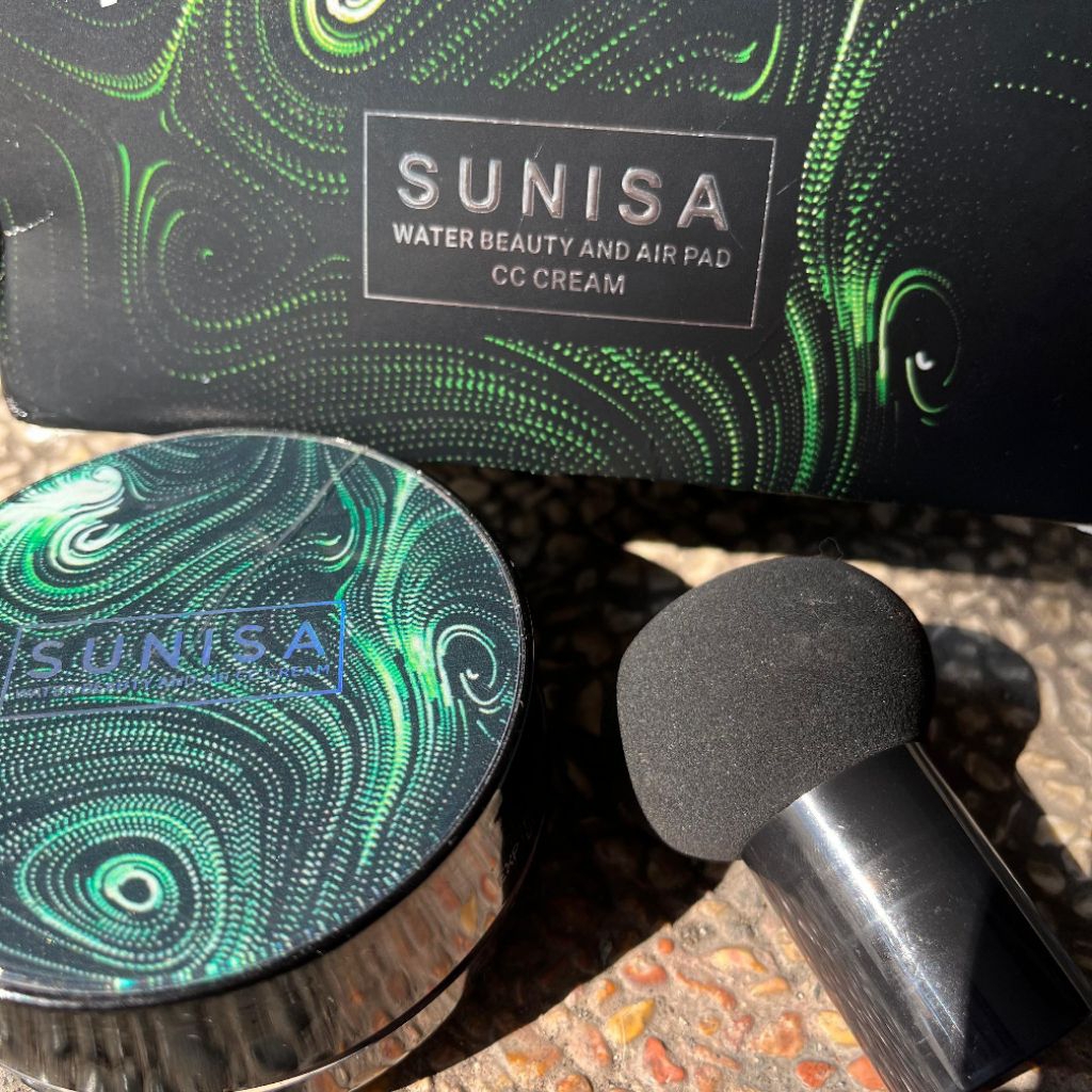 Sunisa Original BPOM // Sunisa Water Beauty & Air Pad CC Cream //  Bedak Sunisa Ori 100% // Bedak Su
