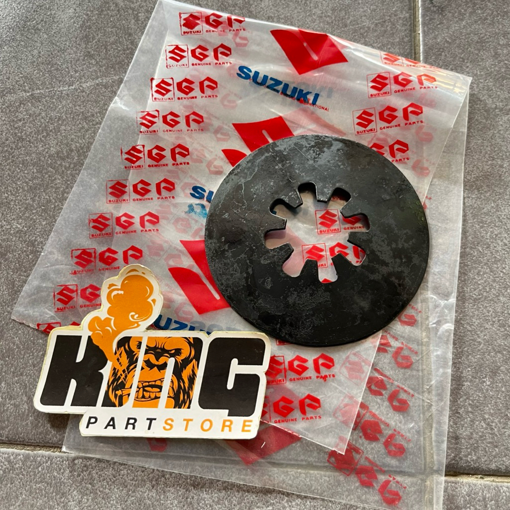 PLAT DIAFRAGMA MATAHARI KUPLING SUZUKI RC80 RC100 RC110 SGP - PER KOPLING BRAVO TORNADO CRYSTAL SPRI