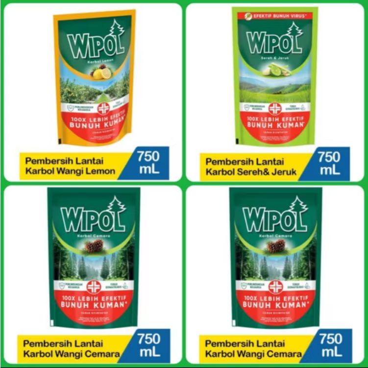 WIPOL KARBOL Pembersih Lantai / Wipol Pembersih Lantai