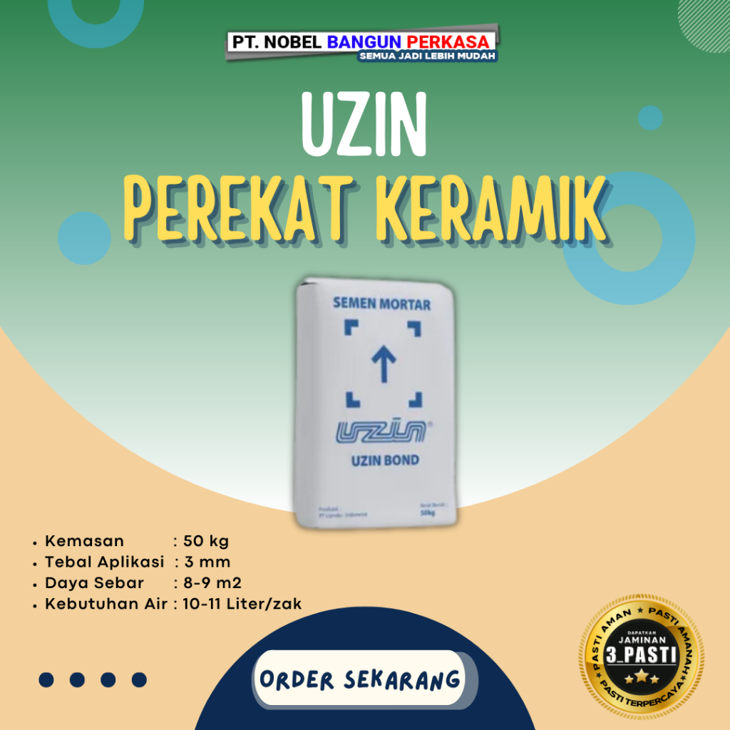 Semen Mortar Uzin Perekat Keramik 50kg "Uzin Bond"