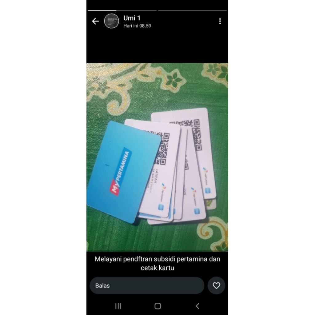 

cetak berbagai macam id card