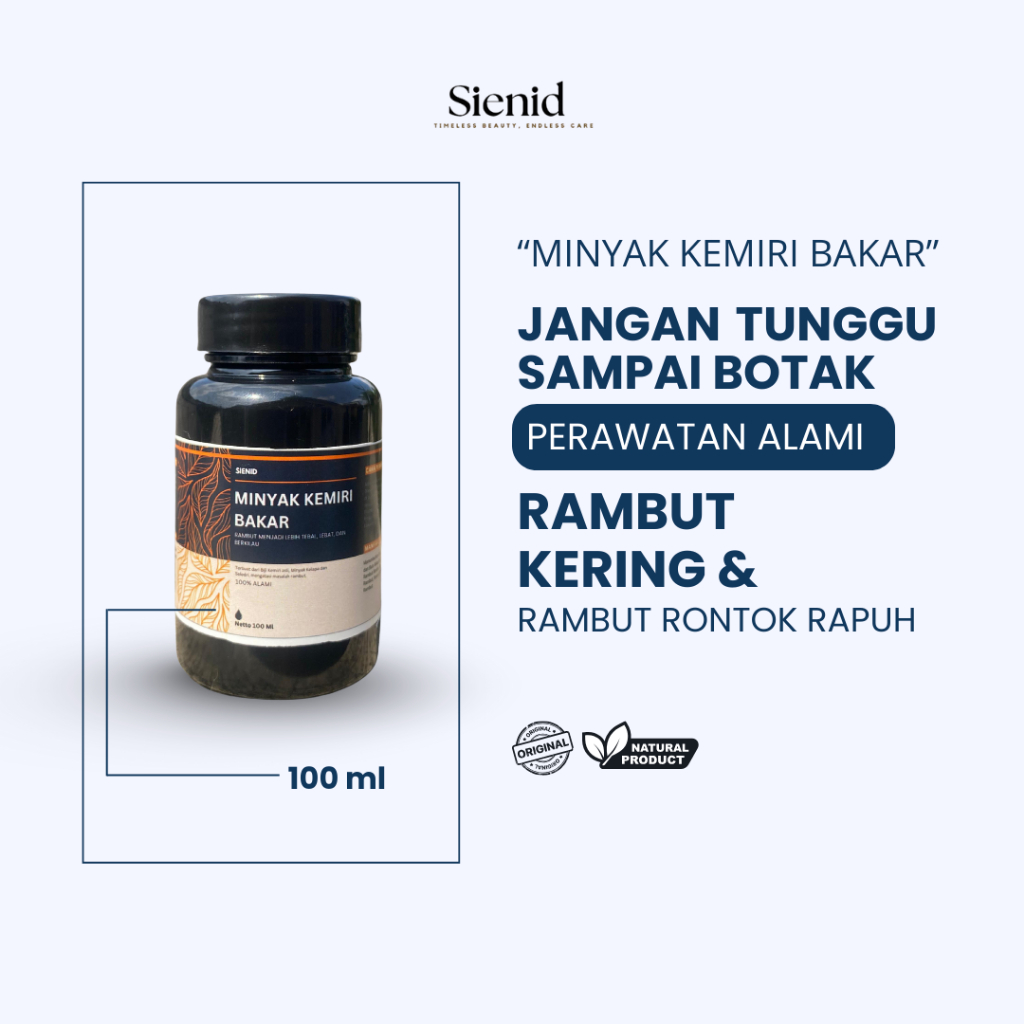 Minyak Kemiri Bakar kemiriku minyak rambut minyak rambut pria penumbuh rambut penumbuh rambut cepat 