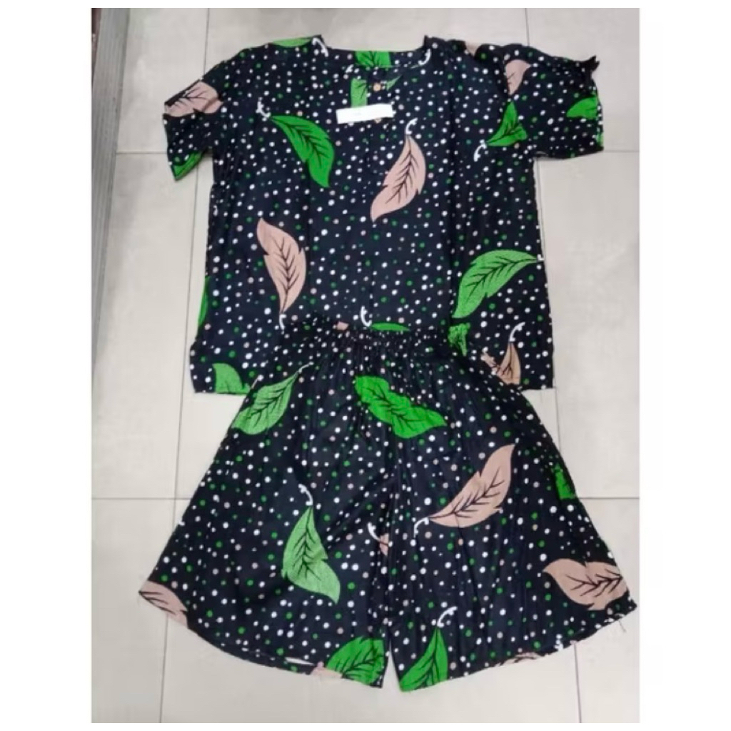 SETELAN SANTAI GOGO / SETELAN PENDEK WANITA / SETELAN SANTAI WANITA / SETELAN WANITA 7/8 / SETELAN T