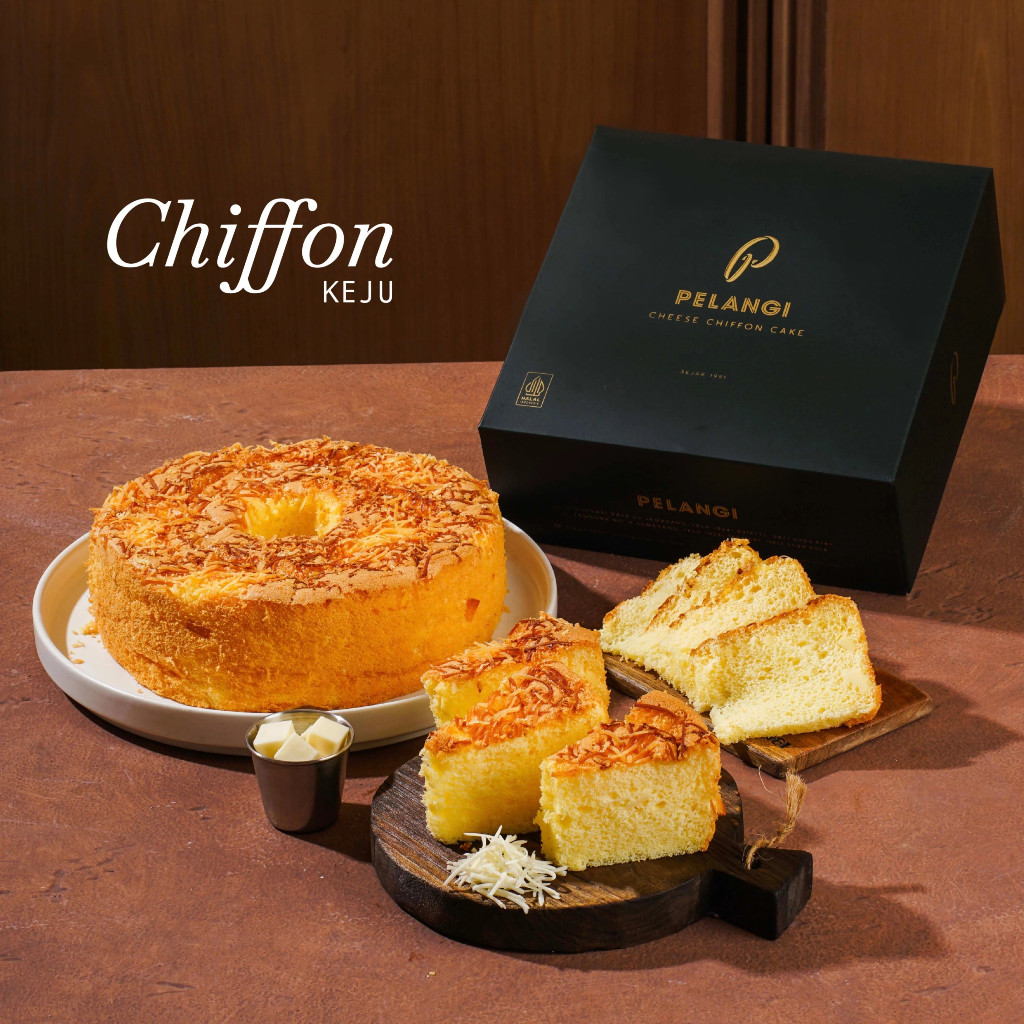 

Pelangi - Cheese Chiffon Cake