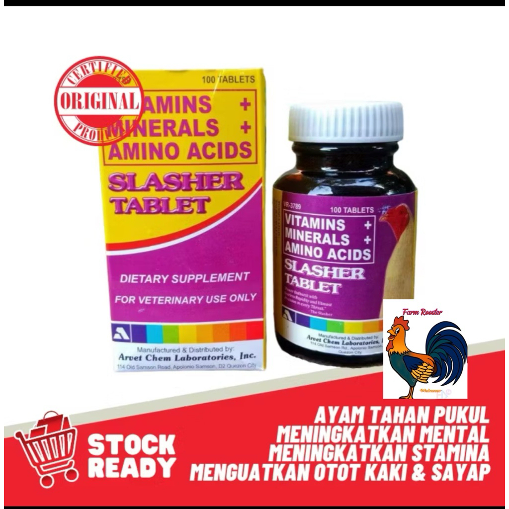 SLASHER menambah Stamina Dan Kekuatan Ayam