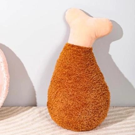 Boneka Bantal Paha Ayam – Desain Fried Chicken Lucu & Unik