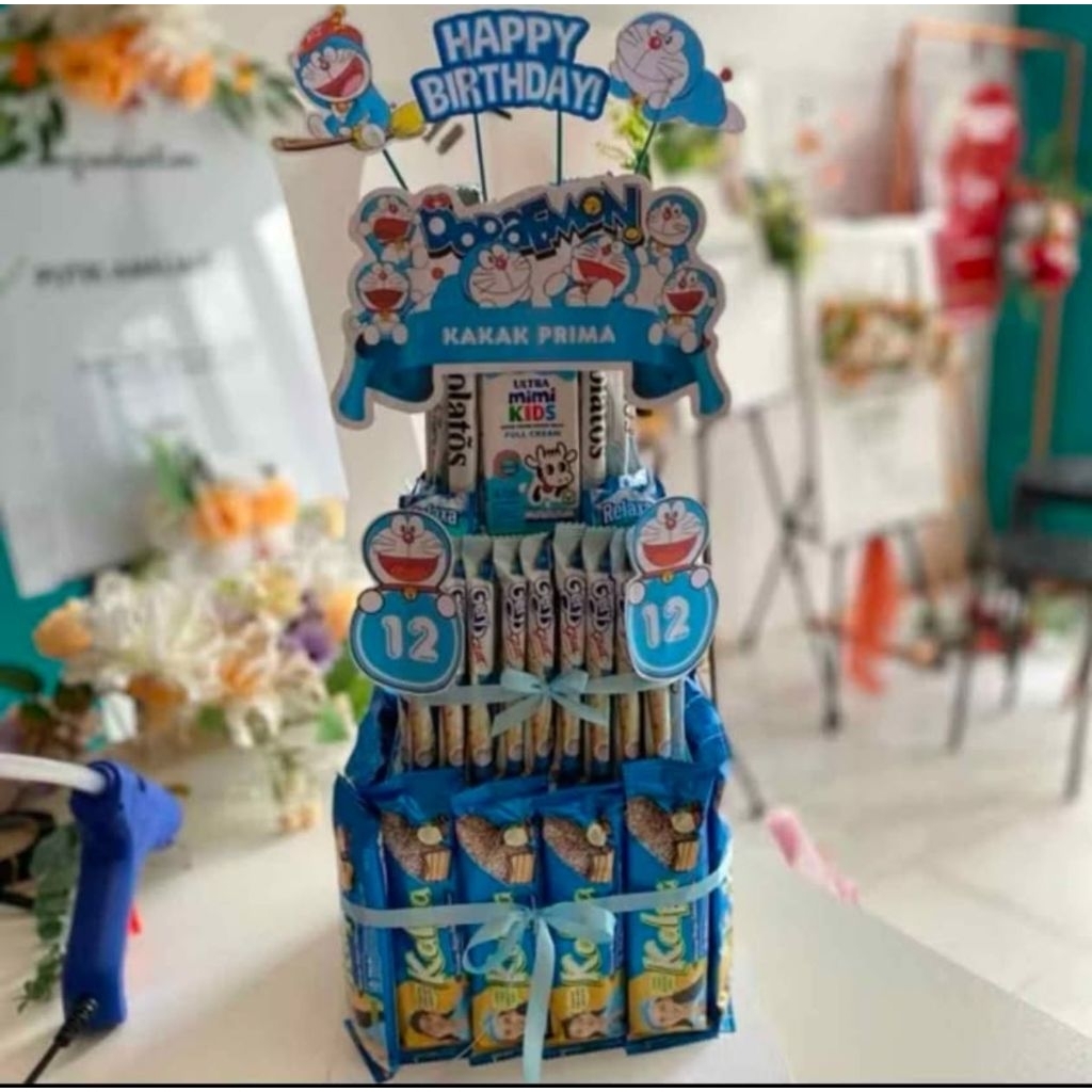 

kue ulang dari snack jajanan