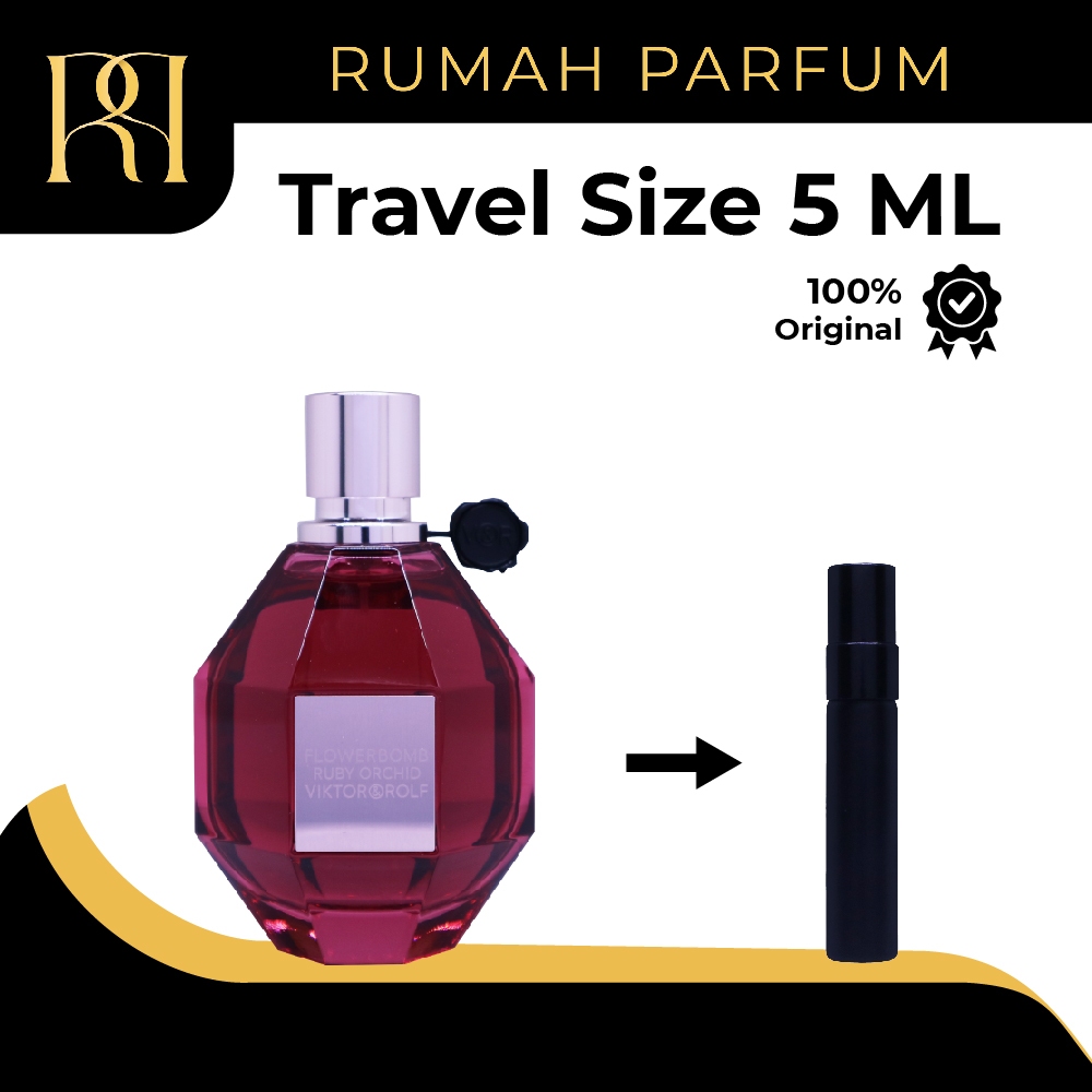 ID PARFUM WANITA VIKTOR & ROLF FLOWERBOMB RUBY ORCHID WOMAN TRAVEL SIZE DECANT - TRAVEL SIZE PERFUME