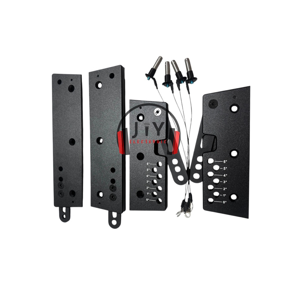 Bracket Breaket Breket Braket Speaker Line Array 10 inch 4 in 1 Plus Pin Lock
