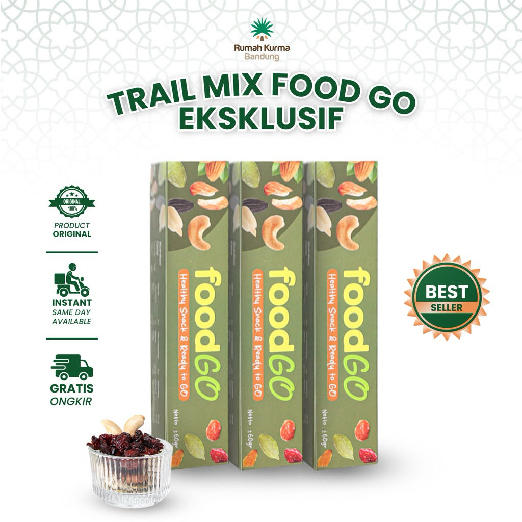 

Trail Mix Food Go Minipack Premium Healthy Snack and Berry Nut Cemilan Sehat Tinggi Serat Aliya