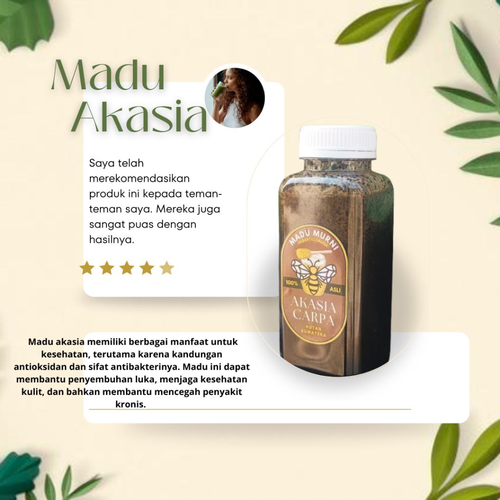 

Madu Akasia Carpa Habbatussauda