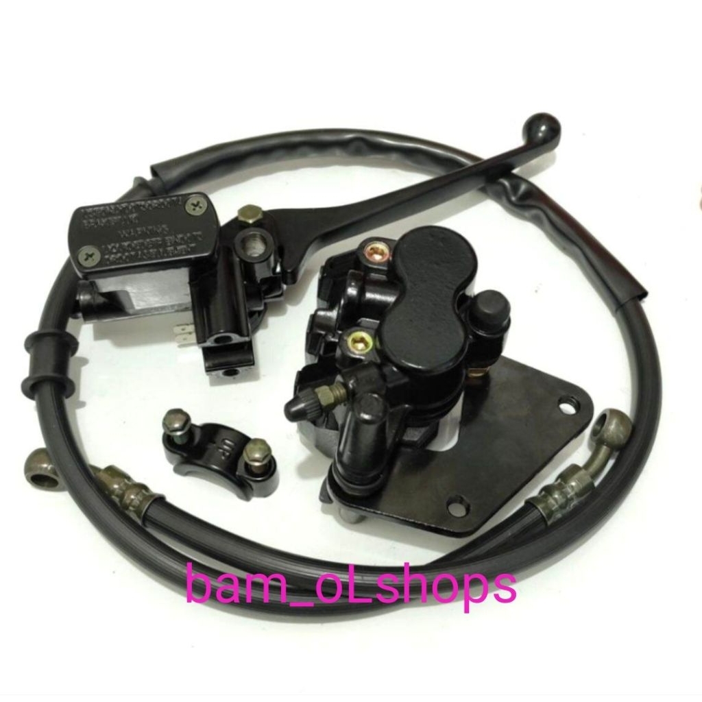 selang rem+master rem set+kaliper depan Kymco metica,Kymco trend 125