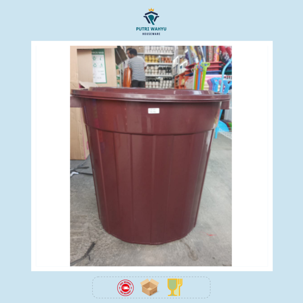 Ember Tutup 80Liter & 110Liter/ Ember Plastik Besar Jumbo