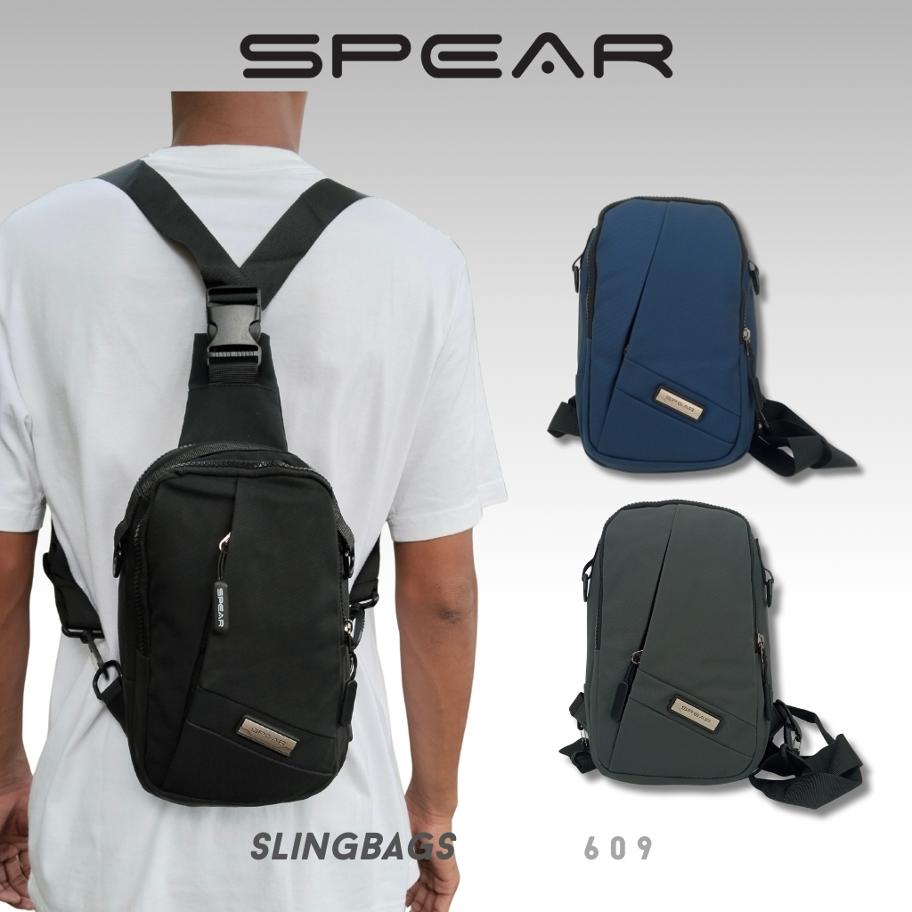 SPEAR Selempang Import Tas Bahu Slingbags 3in1 Keren Waterproof SB-609