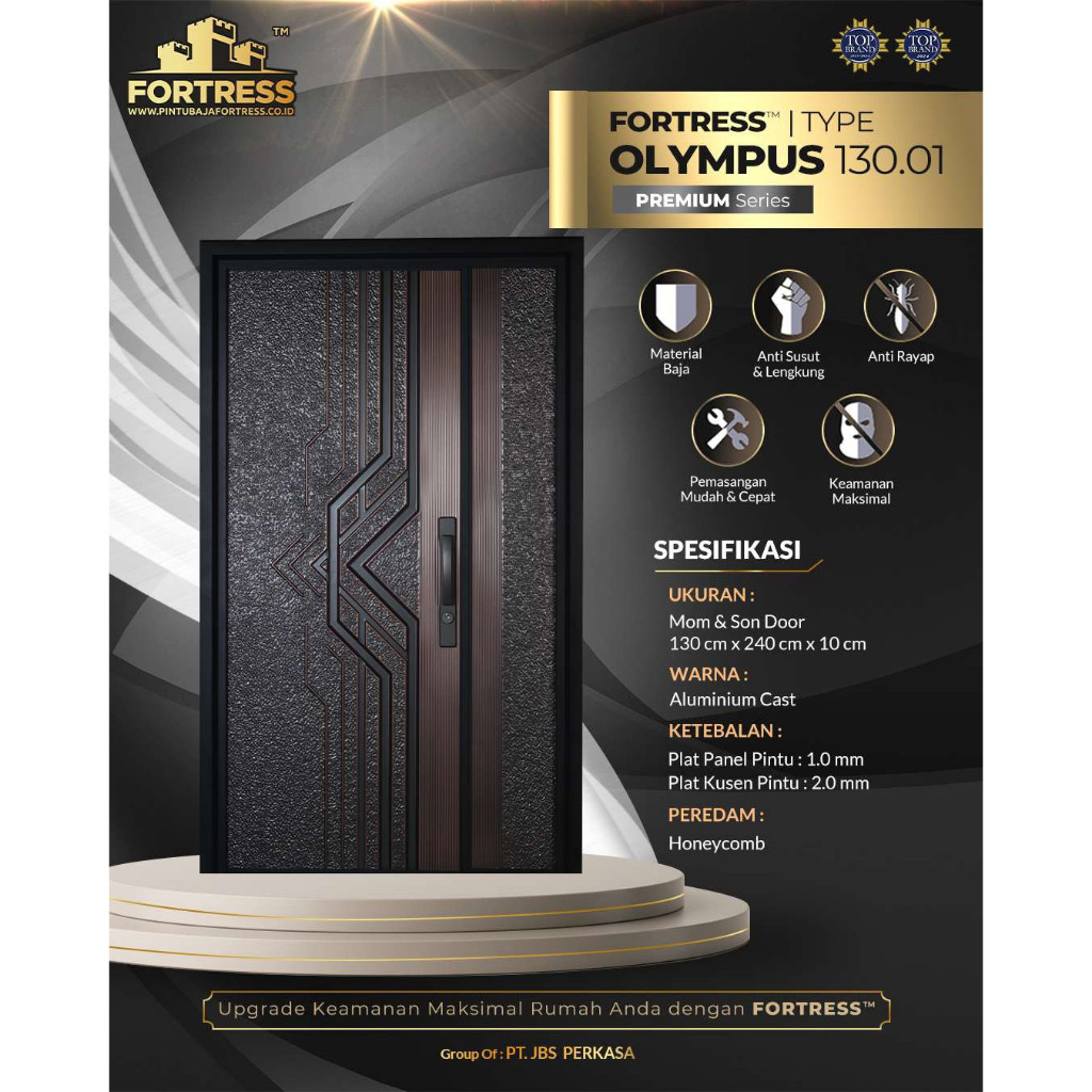 Pintu Baja FORTRESS Tipe Olympus 130