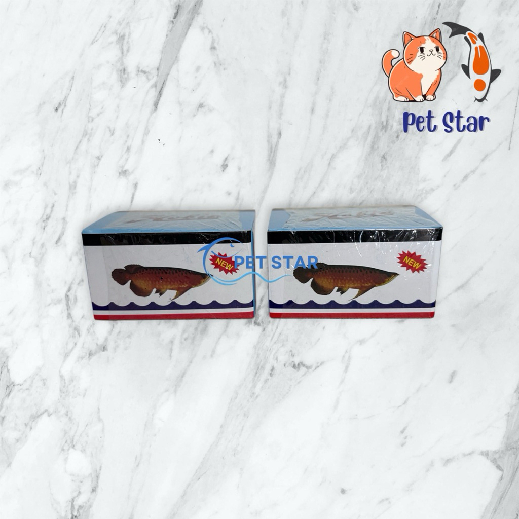 Hobie Fish Obat Vitamin Ikan Arwana / Hobie Arwana / Multivitamin Penambah Nafsu Makan Ikan Arwana