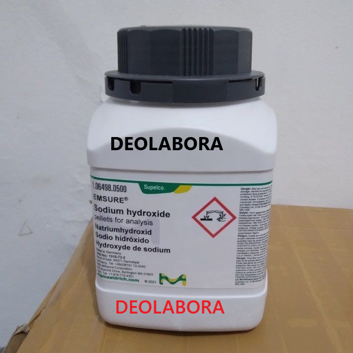 Merck Sodium hydroxide 500 Gram │ 1.06498.0500