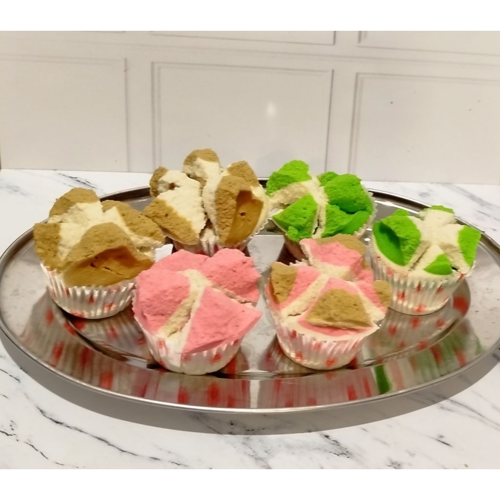 

bolu kukus mekar home made tanpa pengawet