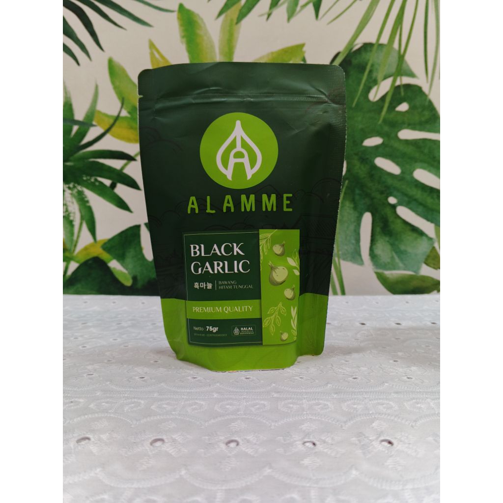 

Alamme Black Garlic / Bawang Hitam Tunggal 75 g