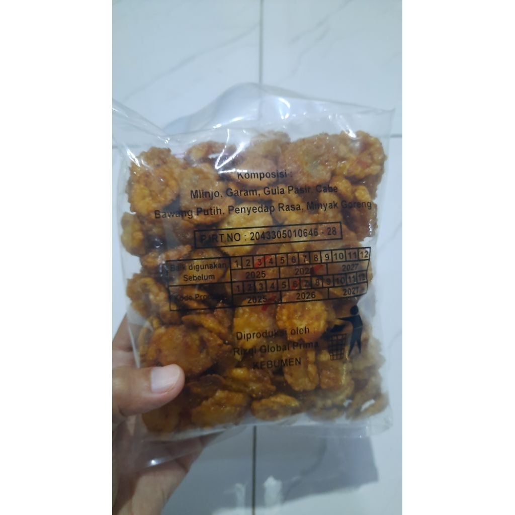 

Emping Melinjo Pedas Manis