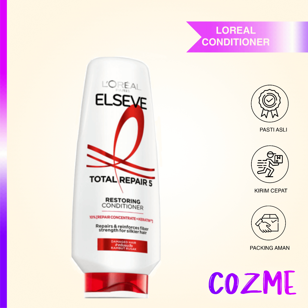 LOREAL PARIS Elseve Total Repair 5 Restoring Conditioner 265mL