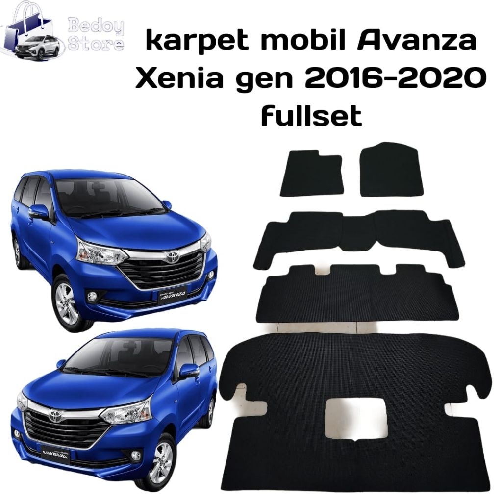 karpet mobil avanza/xenia gen 2016-2020 fullset