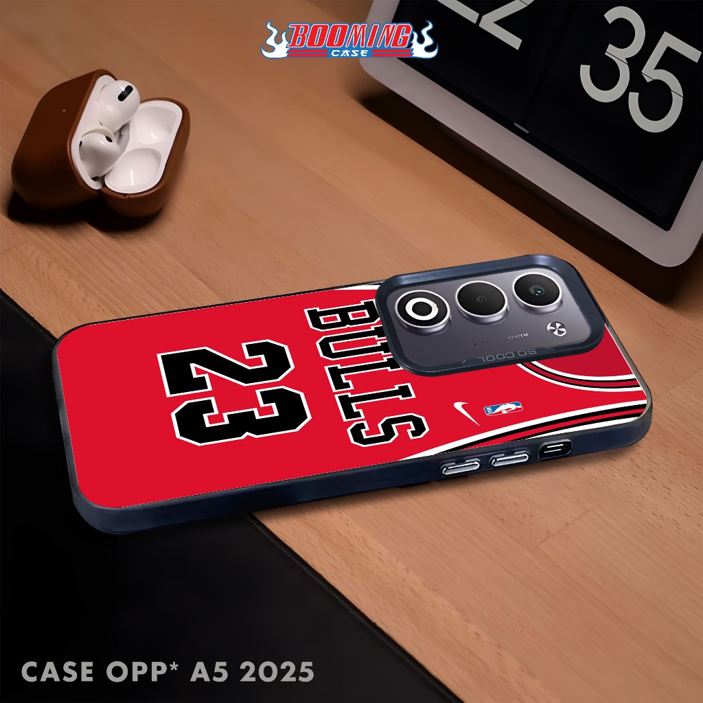 Case Oppo A5 2025 Casing Oppo Premium Matte Hard Casing - Case IMD - Case Hologram Motif JERSY BASKE
