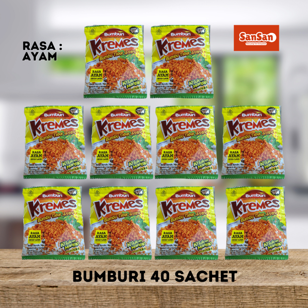 

BUMBURI KREMES, KREMESAN RASA AYAM