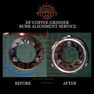 Alignment Flat Burr DF Coffee Grinder | Rituals | Marker Test Pass | df-54 df-64 df-64v df54 df64 df