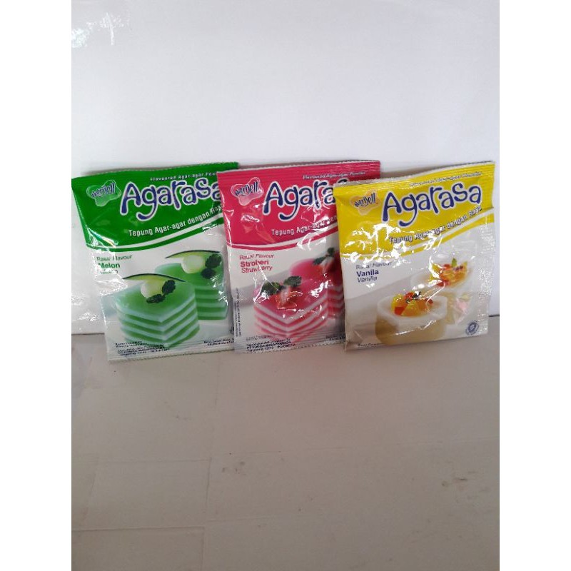 

Agarasa Nutrijel Tepung Agar Agar 10 Gram - Aneka Varian Rasa