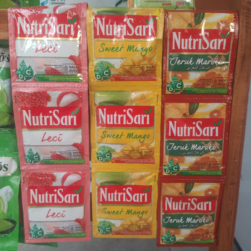 

NUTRISARI RASA LECI SWEET MANGO JERUK MAROKO HARGA SATUAN