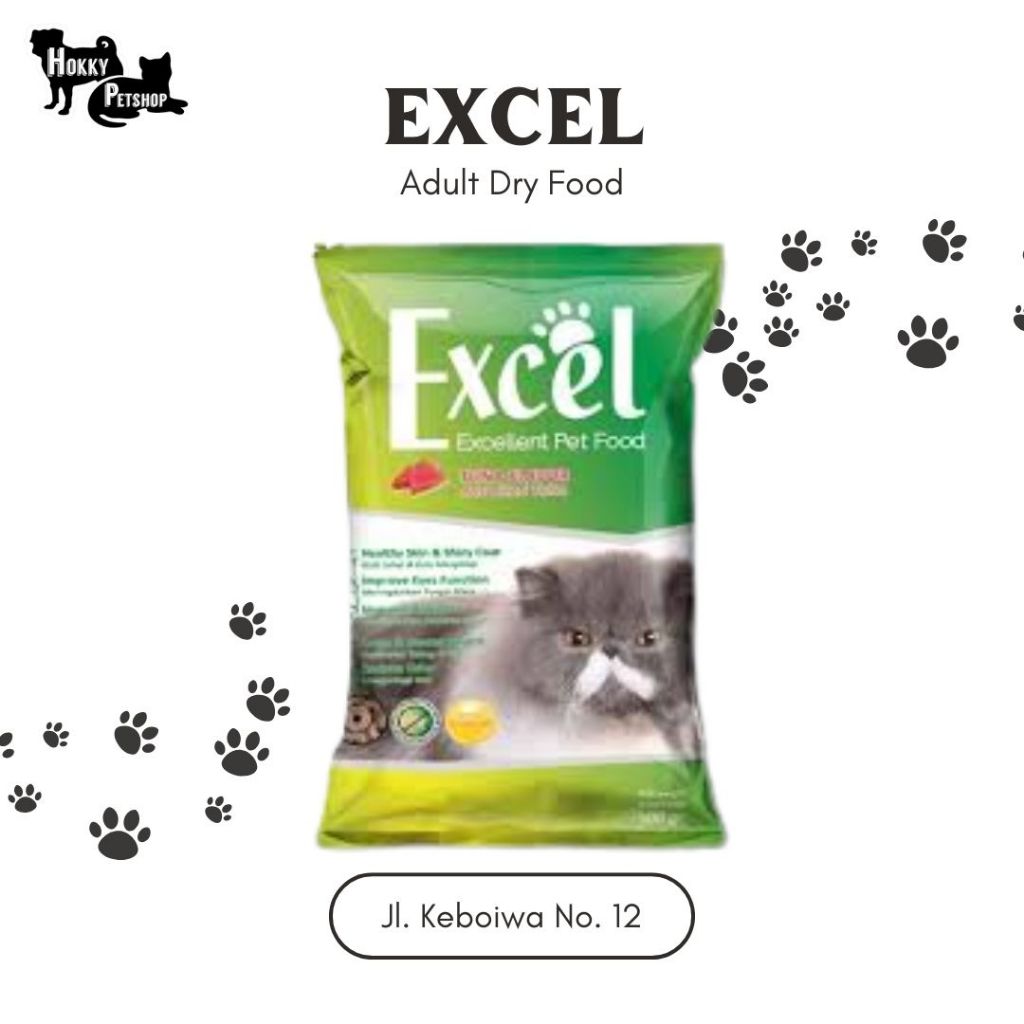 Makanan Kucing Excel 500 g / Excel Makanan Kucing