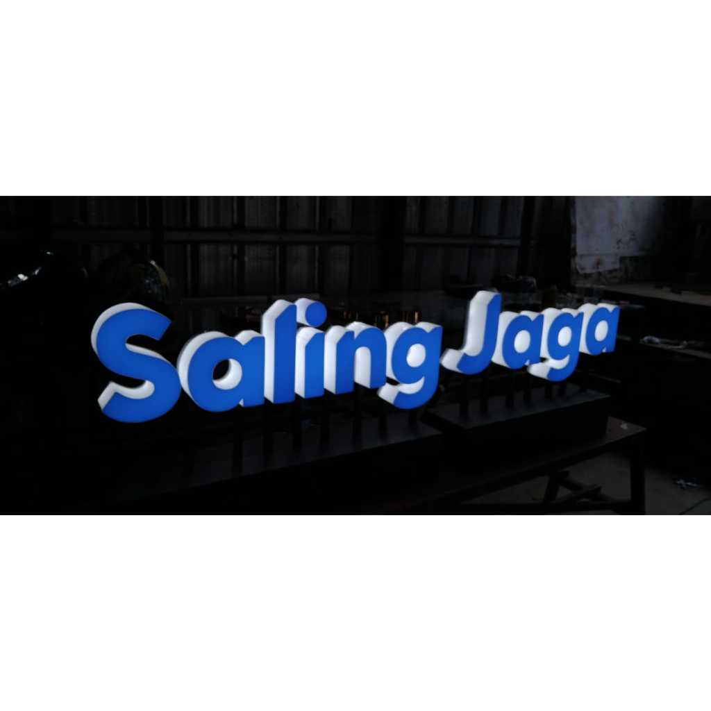 CUSTOM HURUF LAMPU LED TINGGI 15 CM