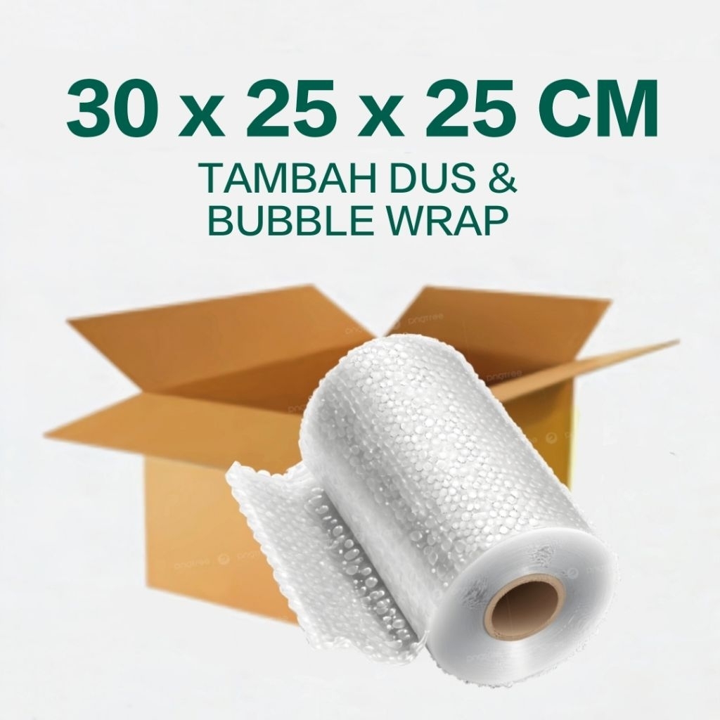 

TAMBAH DUS & BUBBLE WRAP Tambahan Packing Aman