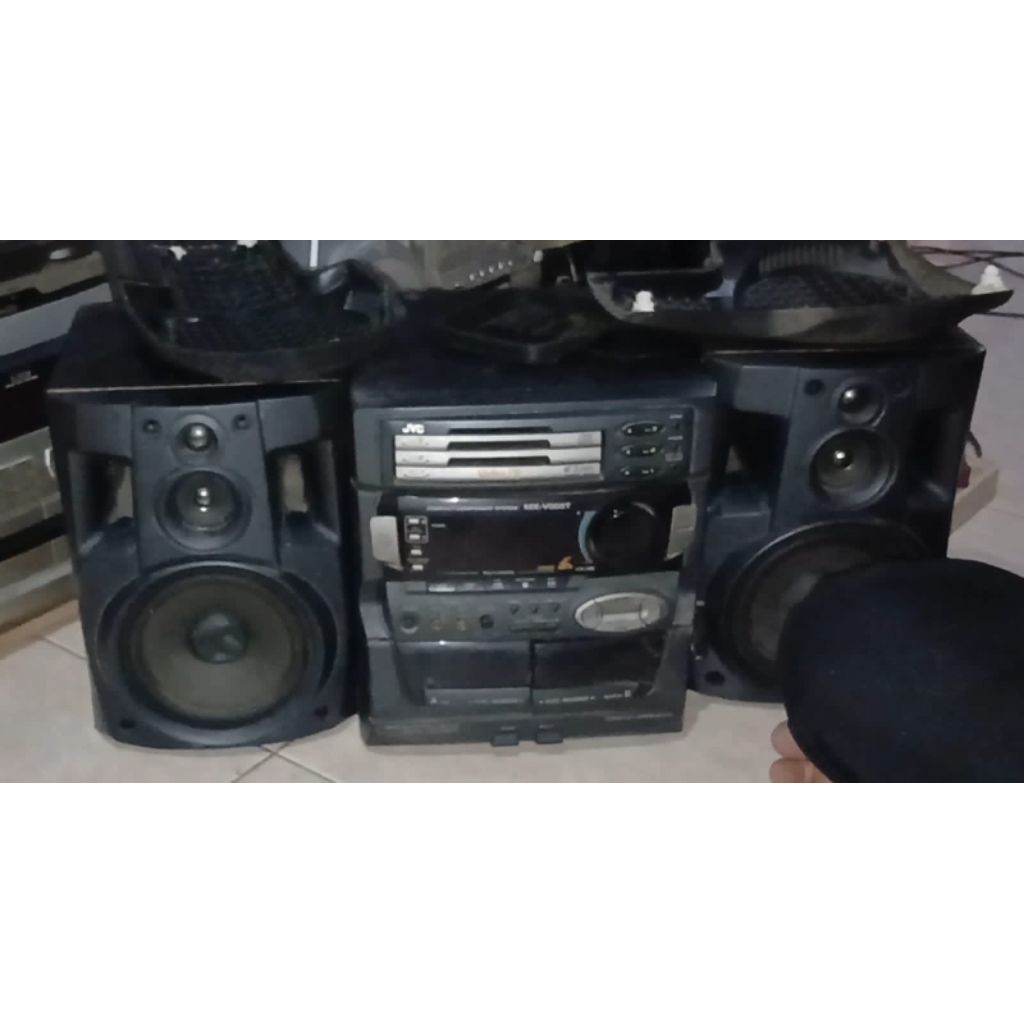 Compo HIFI JVC MX-V505T Ori Build Up Japan Minus Bahan