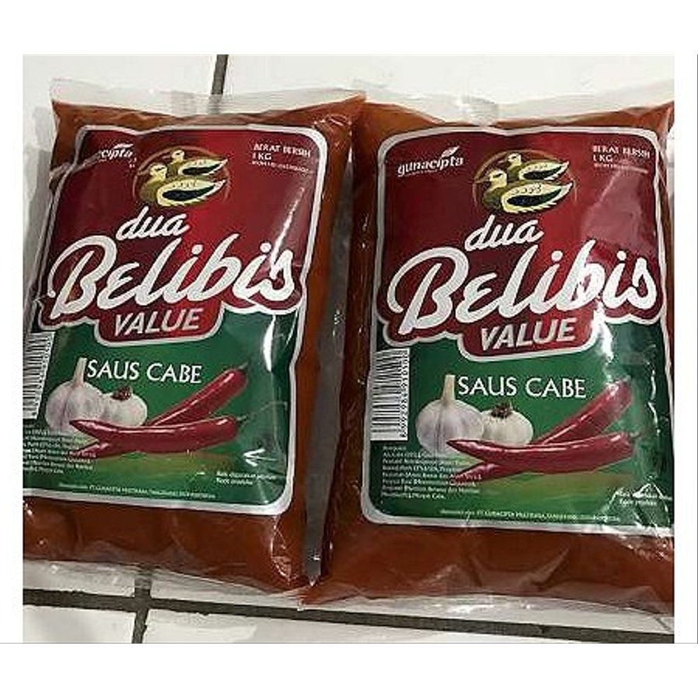 

Dua Belibis Value Saos Cabai Bantal 1kg