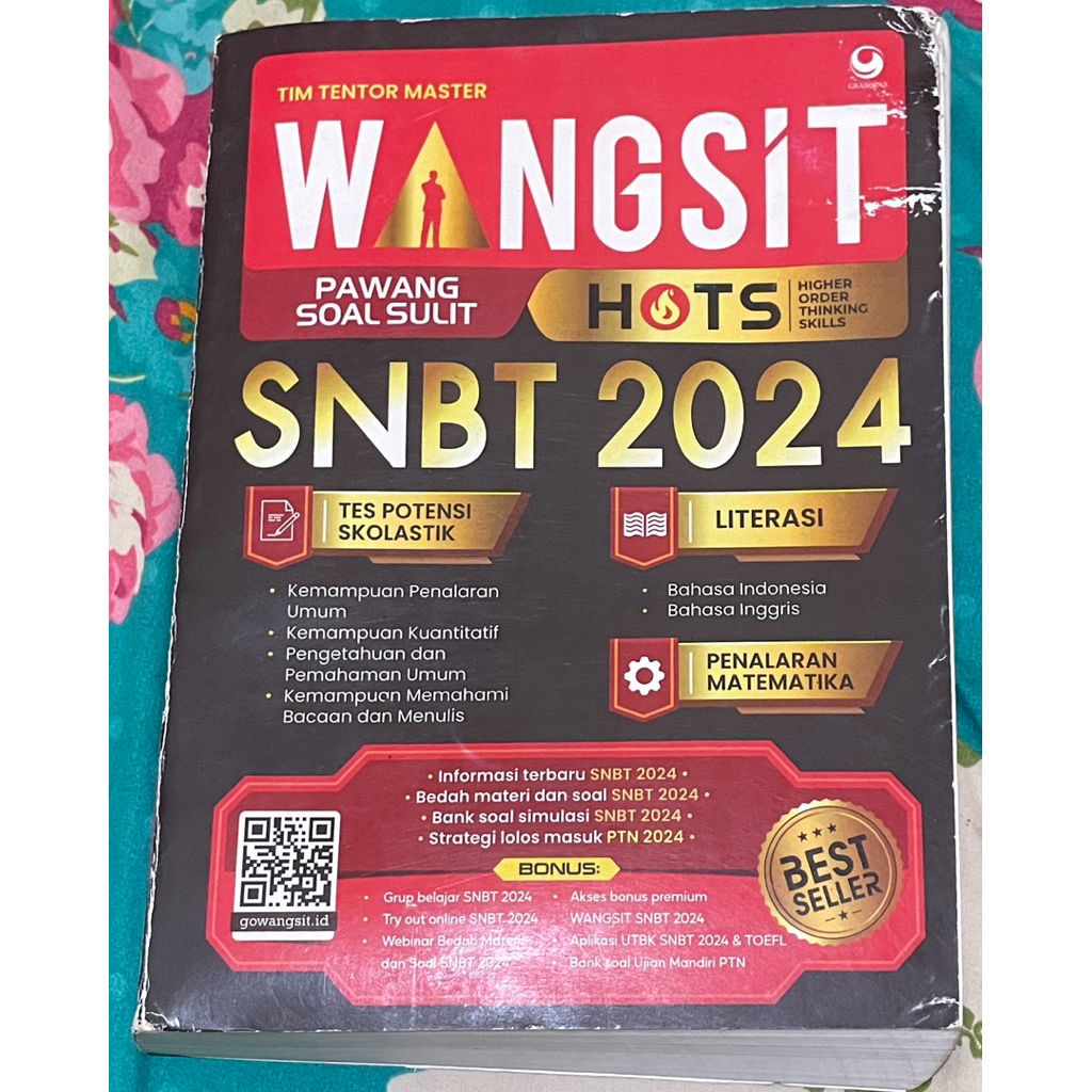 Preloved buku utbk snbt wangsit